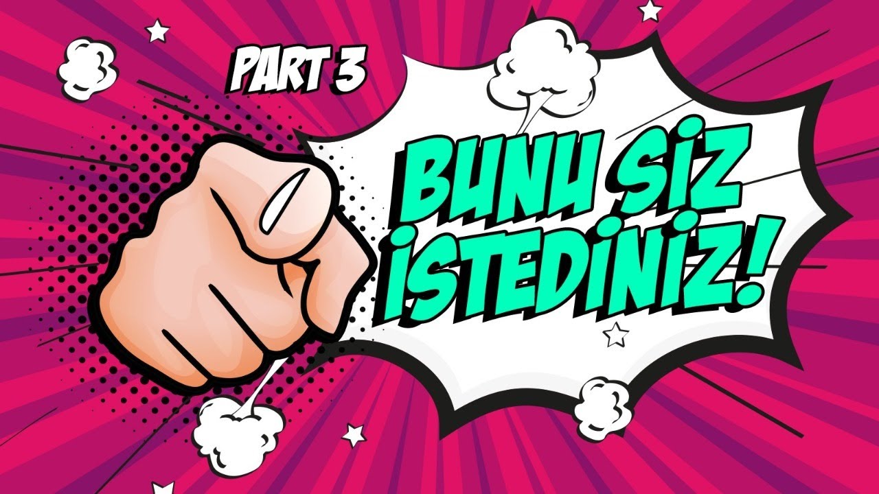 BUNU SİZ İSTEDİNİZ!!! PART 3- paragraf tamamlama