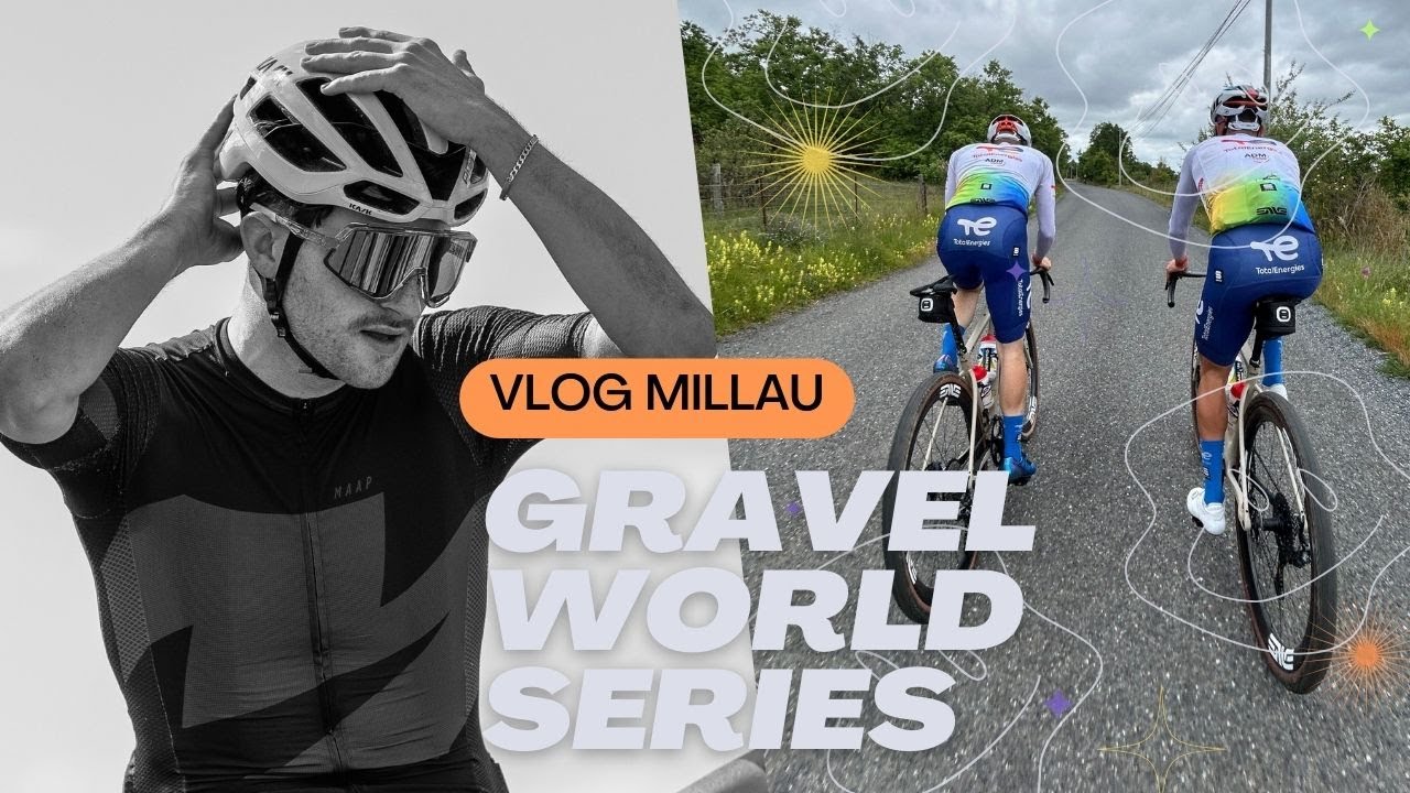 Gravel World Series Millau / Roulage avec les pros de la Total Energies