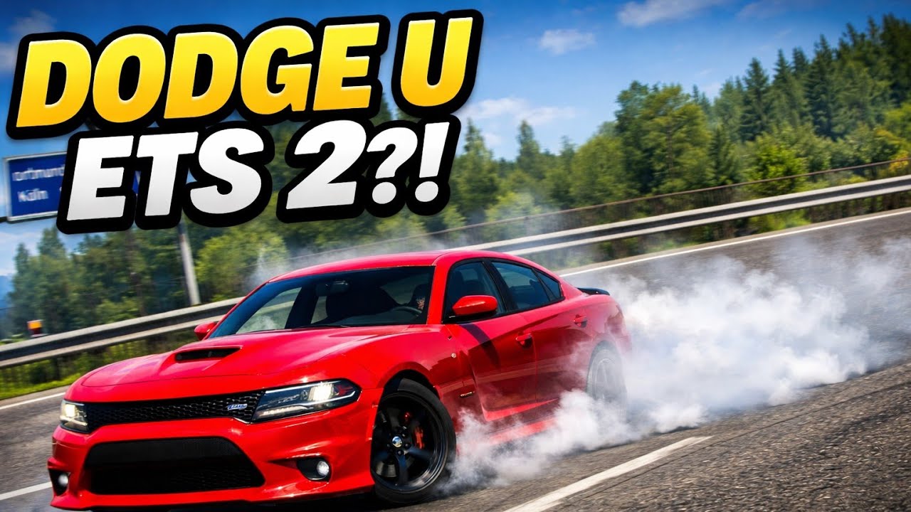 Dodge Charger  u ETS 2 ??! Kako SE ponasa na putu🔥