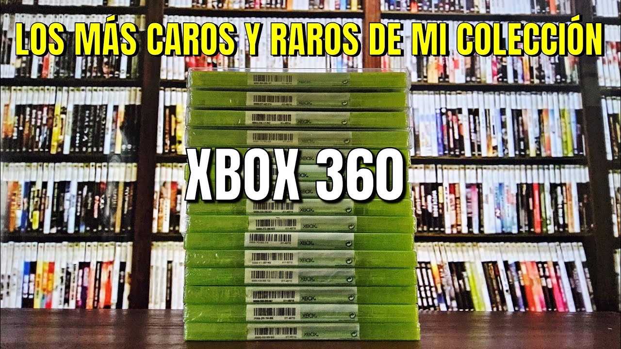 ¡COMPRÉ LOS JUEGOS MÁS CAROS Y RAROS DE XBOX 360!