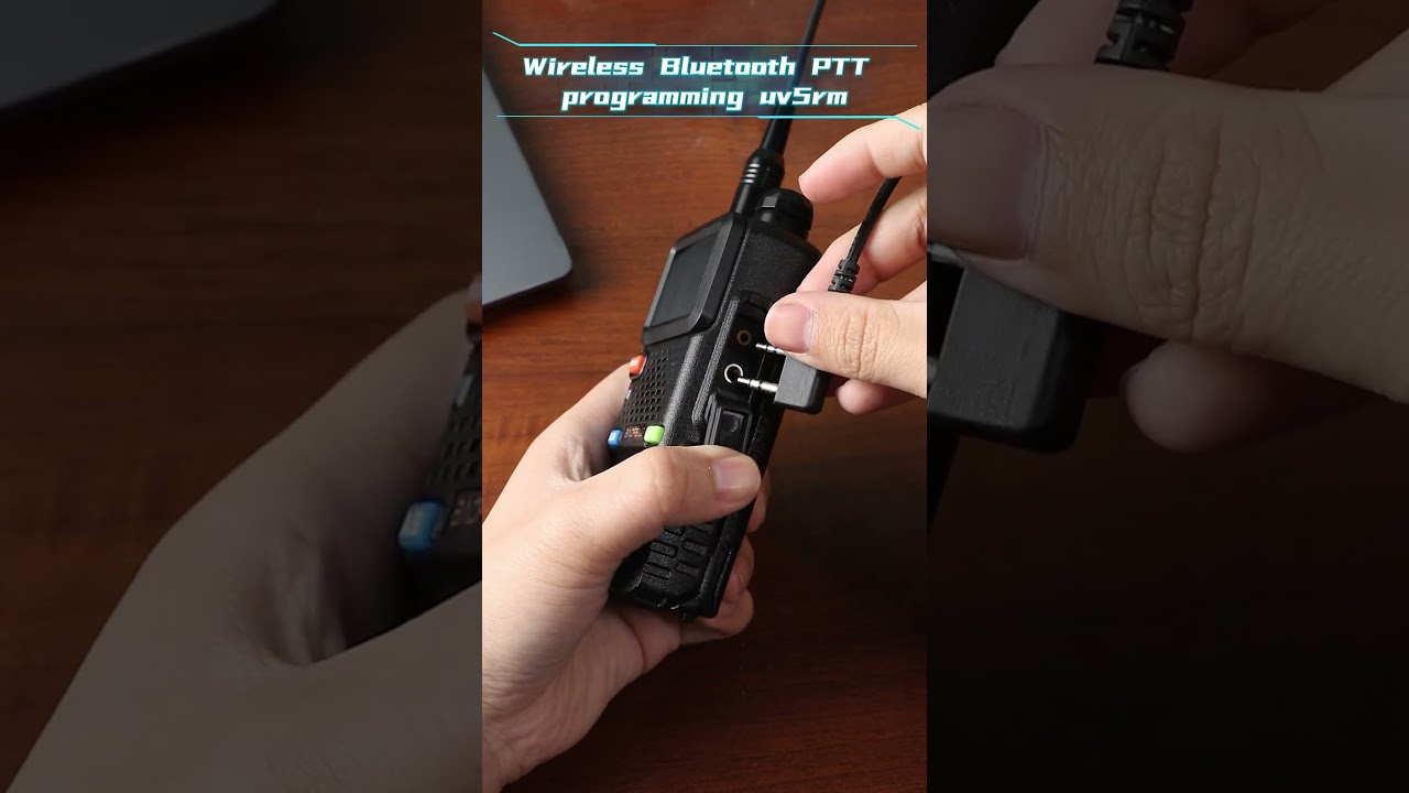 Bluetooth PTT wireless programming