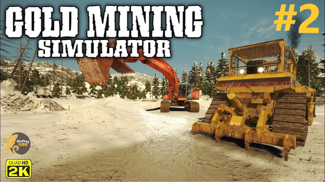 Gold Mining Simulator #2 💰 Pierwsze poważne pieniądze, kupujemy koparkę !!! 💰Gorączka Złota 2k60p