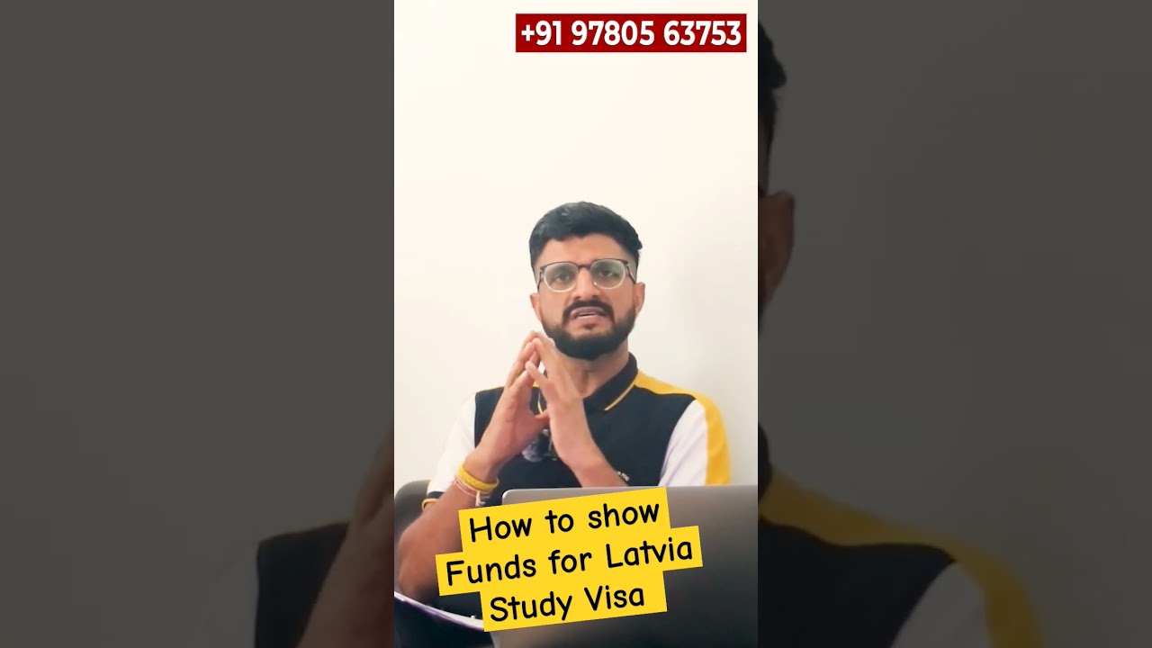 How to show Funds for Latvia Study Visa I Funds requirements I Study in Latvia I Latvia Study Visa