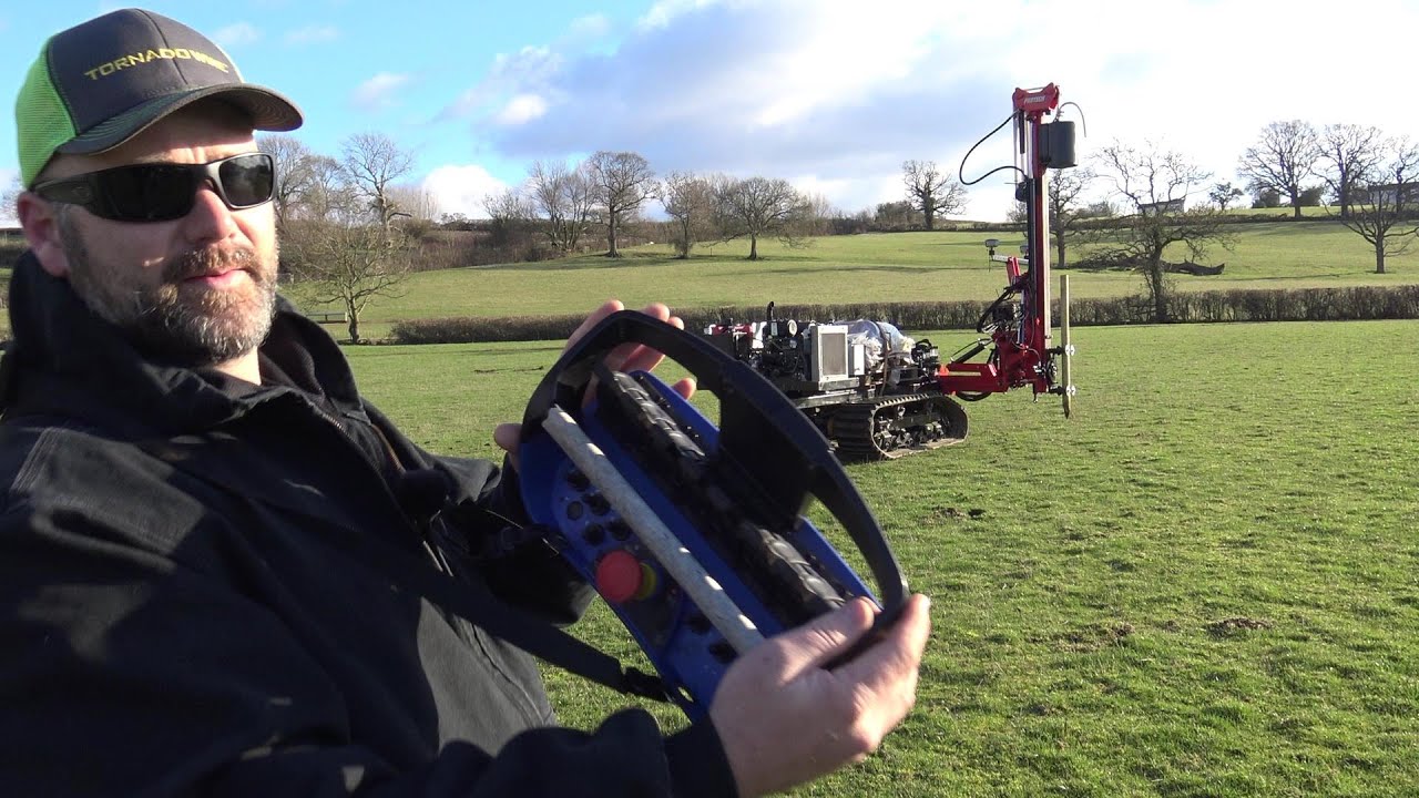 REMOTE CONTROL FENCE BUILDING MACHINES! JUST WHEN YOU THOUGHT YOU'D SEEN IT ALL!!