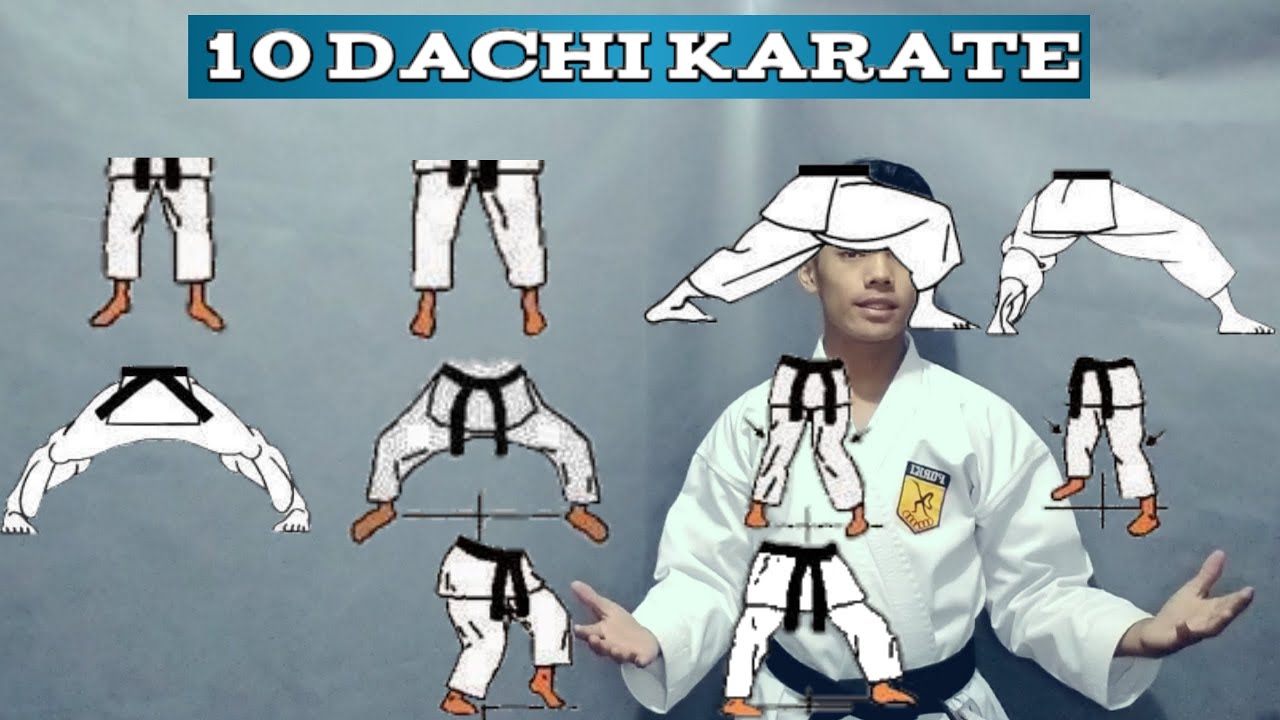10 Macam Kuda Kuda Karate - Dachi Karate