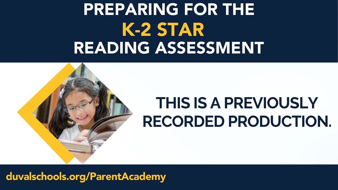 Preparing for the K-2 STAR Assessment - Spring 2025