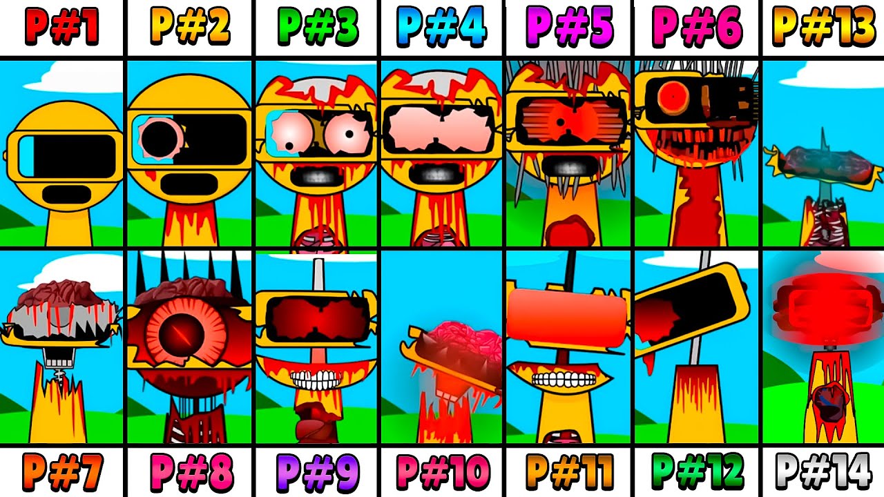 Sprunki Original But VS PHASE 1-14 Style | DAYLIGHT Version