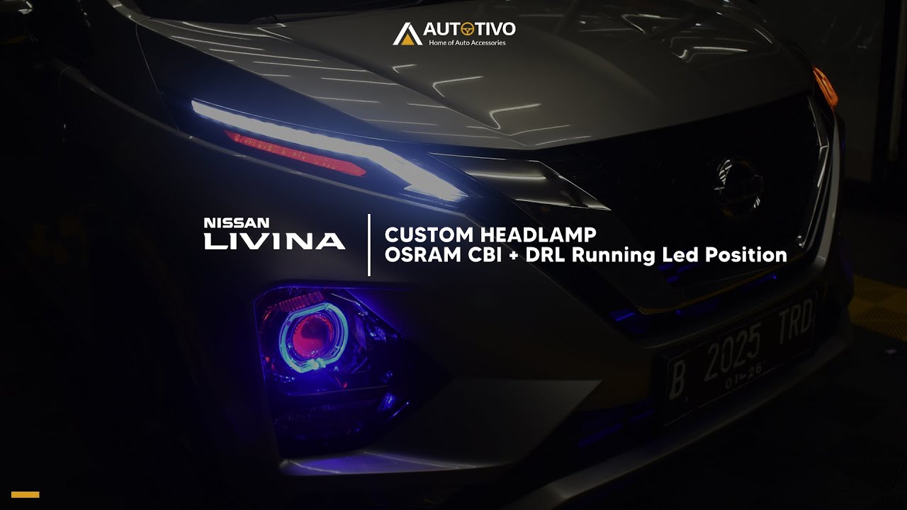 Custom Keren LED Psotion dan Headlamp All new Livina
