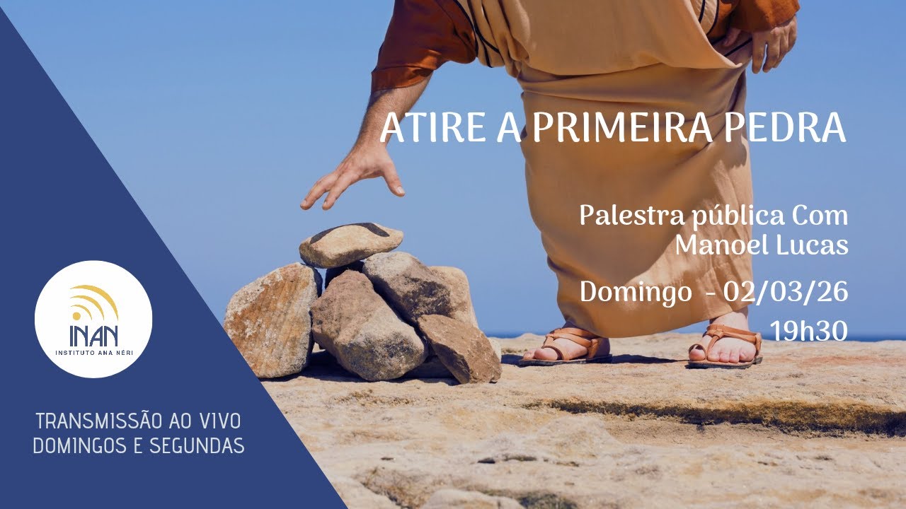 ATIRE A PRIMEIRA PEDRA