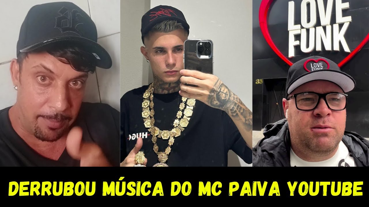 Lenda do Funk  Hudson 22  derruba música do MC Paiva , e detonou a produtora love funk e o MC Paiva