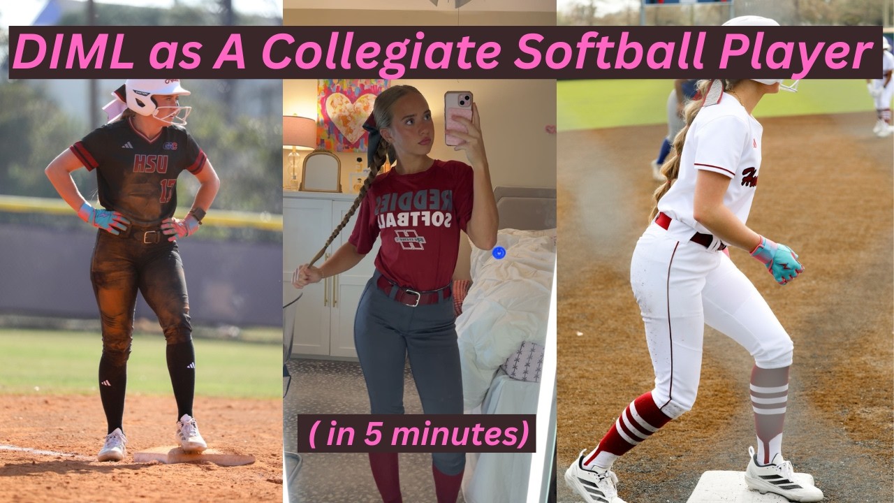 *FIVE MINUTE* DIML AS A COLLEGIATE SOFTBALL PLAYER!