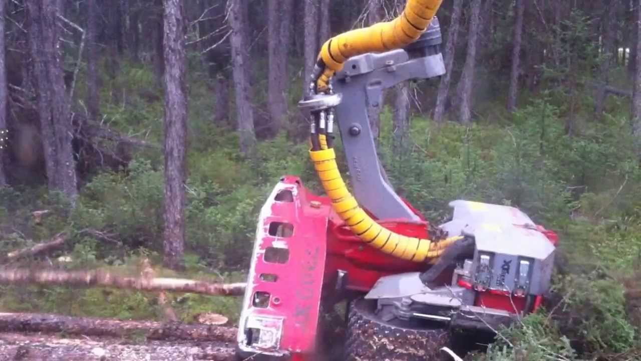 tigercat 855 with logmax 7000XT