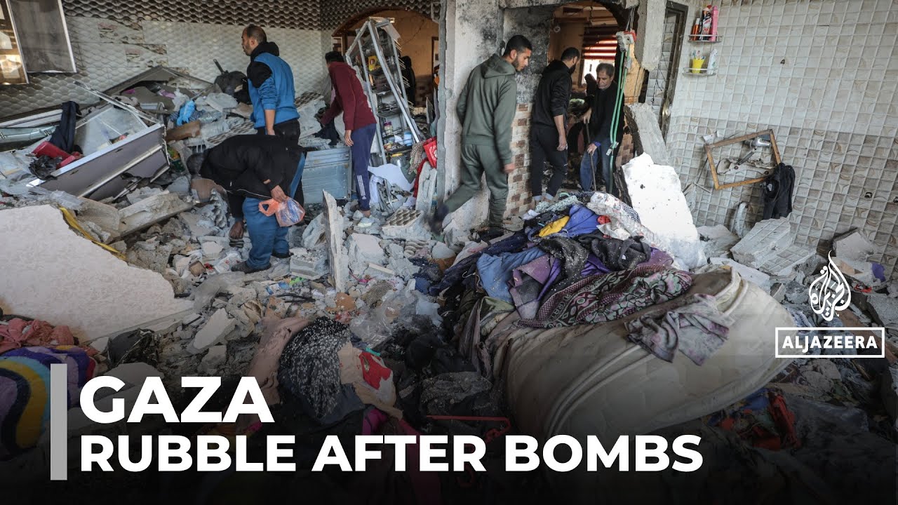 Sea of destruction: Much of Gaza reduced to rubble after years of bombing