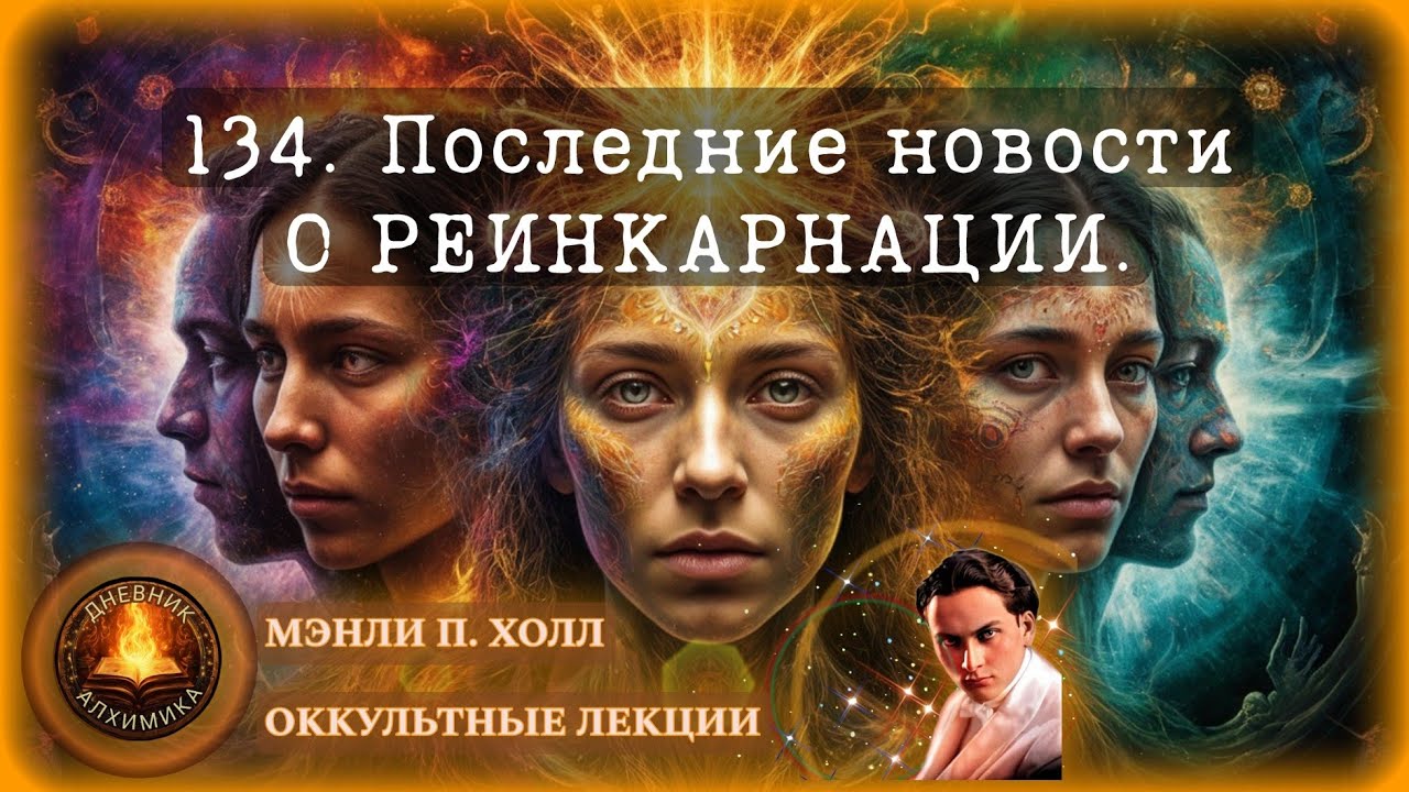 134. Последние новости О Реинкарнации / ЛЕКЦИЯ / Мэнли П. Холл