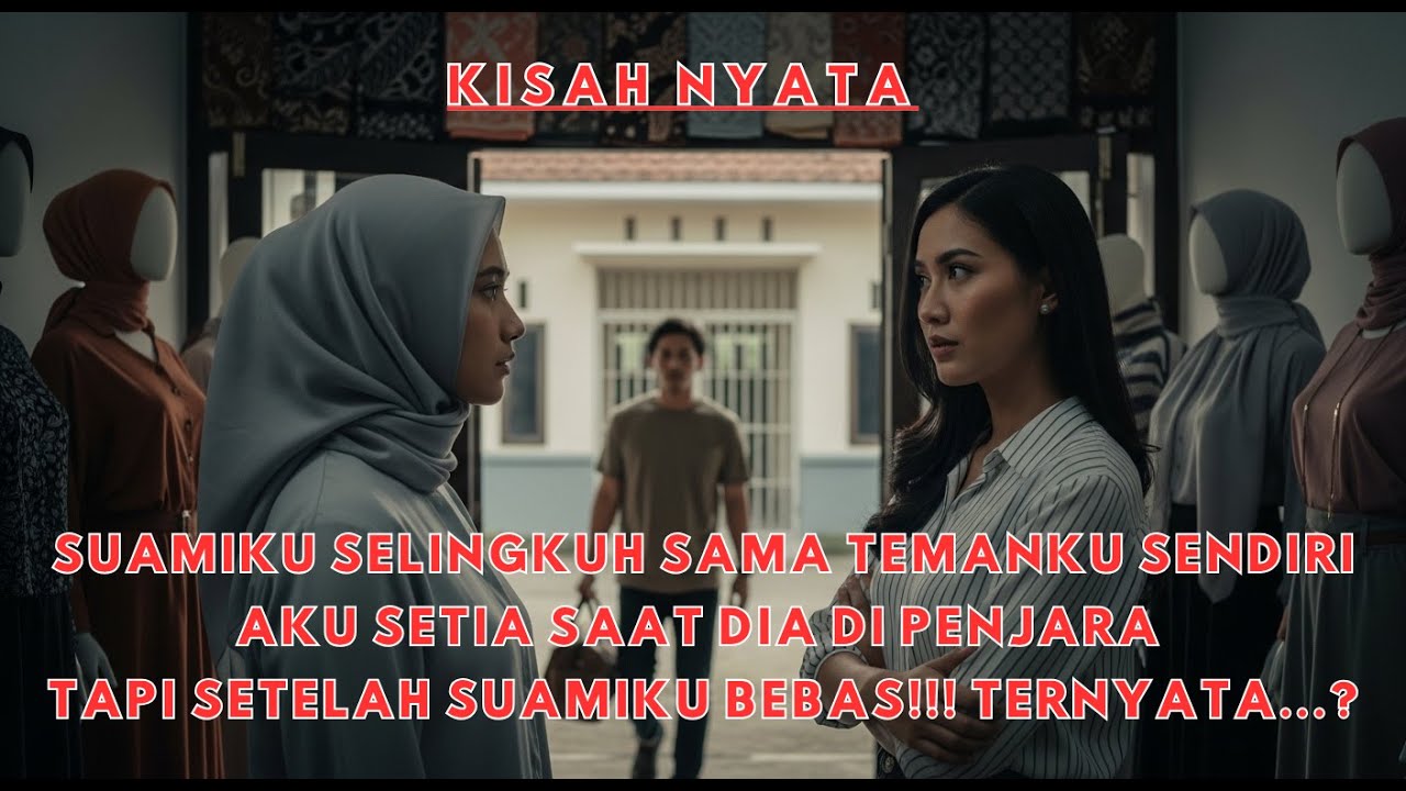 SUAMI KU SELINGKUH SAMA TEMANKU SENDIRI, AKU SETIA SAAT DIA DI PENJARA,,SETELAH BEBAS TERNYATA ...?