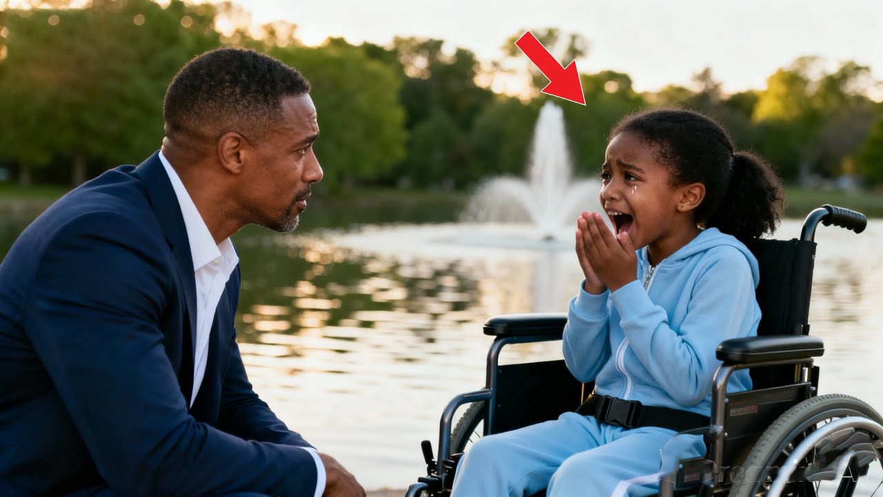 POOR GIRL IN WHEELCHAIR WISHES TO WALK AGAIN AT FOUNTAIN YOUNG BILLIONAIRE DOES THE UNTHINKABLE.
