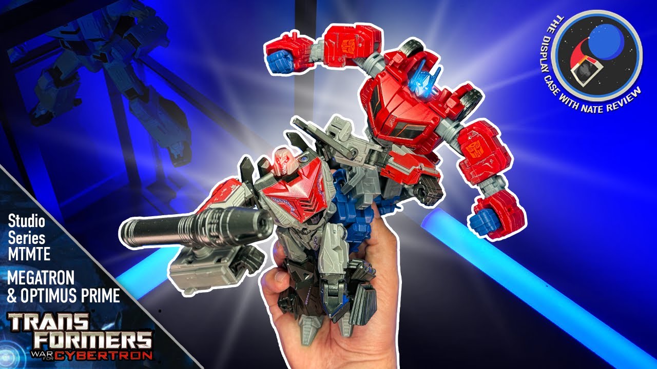 Transformers Optimus Prime & Megatron War for Cybertron Studio Series MTMTE Unboxing & Review