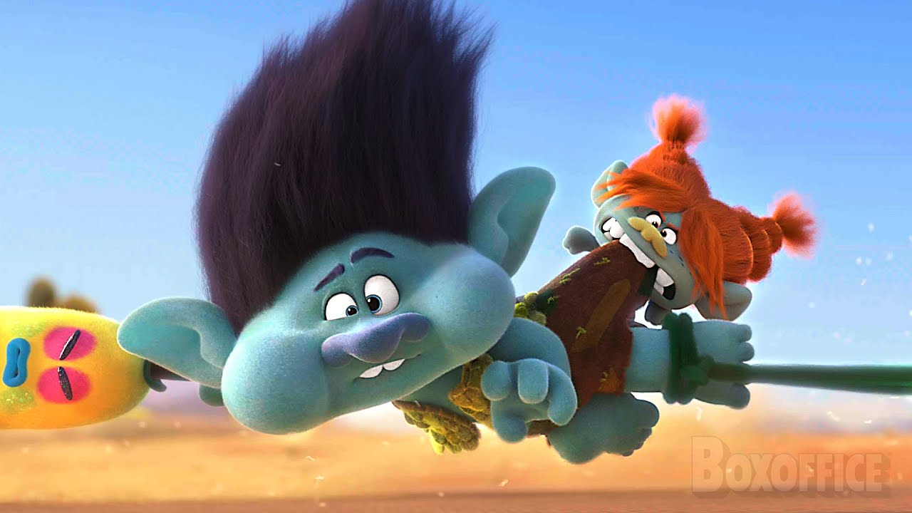 Clampers Buttonwillow muerde a Branch | Trolls 2 World Tour | Clip en Español