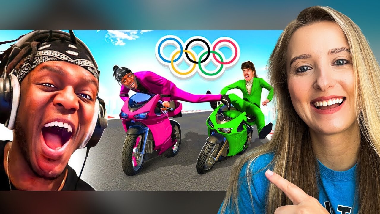 Реакция на SIDEMEN GTA MEME OLYMPICS 2