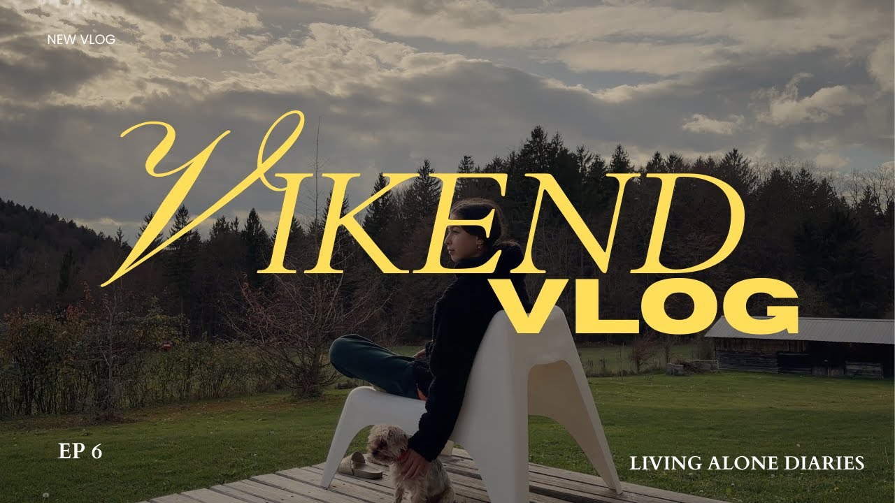 Living Alone Diaries I 2: Realen vikend vlog –kava, risanje & nekaj odraslih obveznosti
