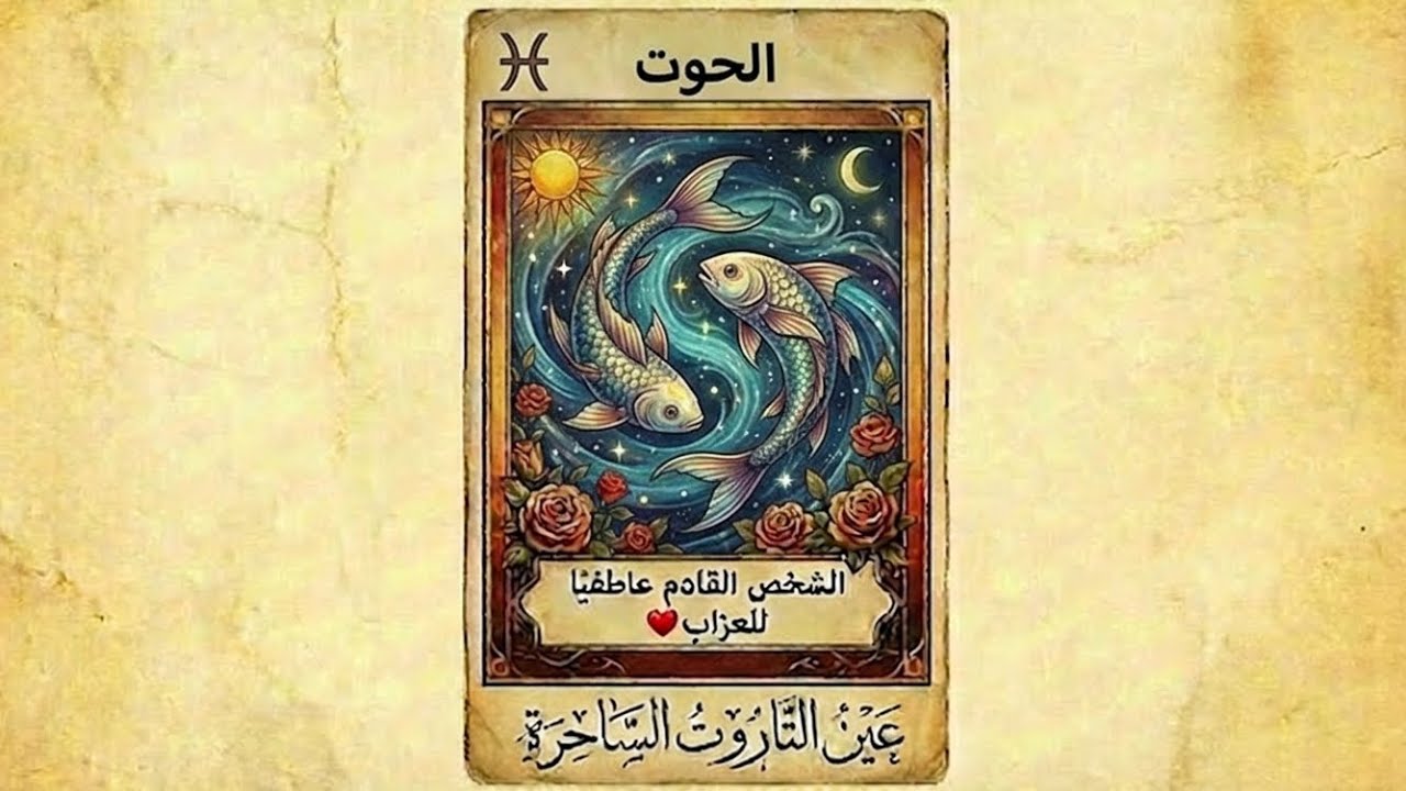 برج الحوت من القادم عاطفيا 💘 إليك للعزاب فقط ❤️