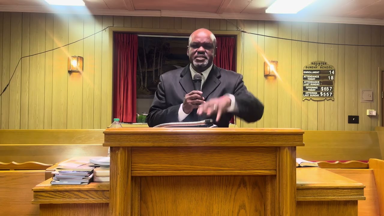 Pastor Langford Sermon on 11/9/25 at West Side Baptist Church 