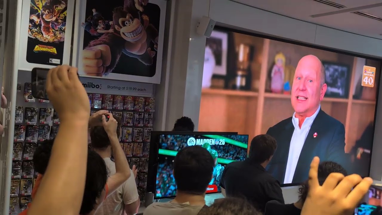 NINTENDO DIRECT September 12, 2025 @Nintendo New York Live Audience Reaction