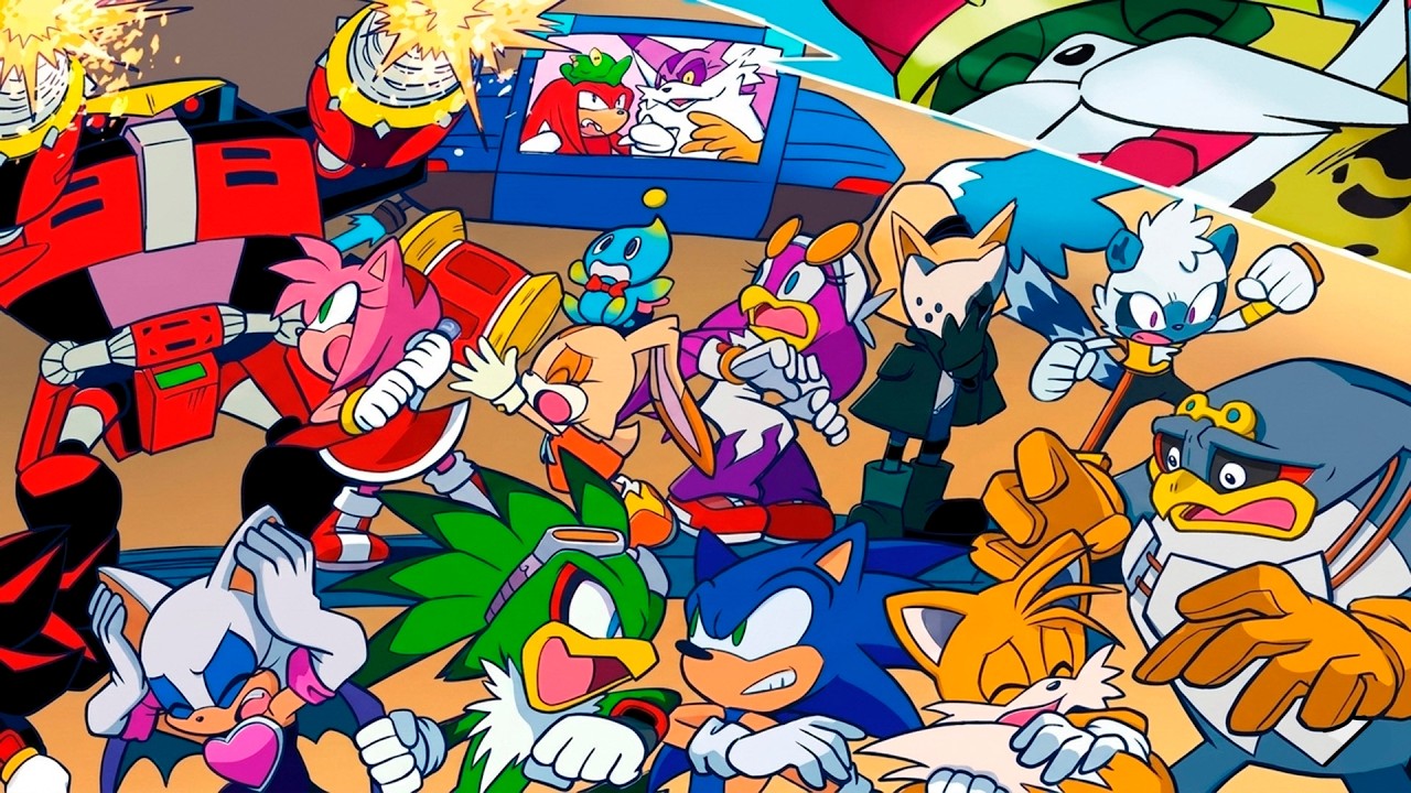 Sonic Racing: CrossWorlds | One-Shot | Animated Comic [3D Parallax]