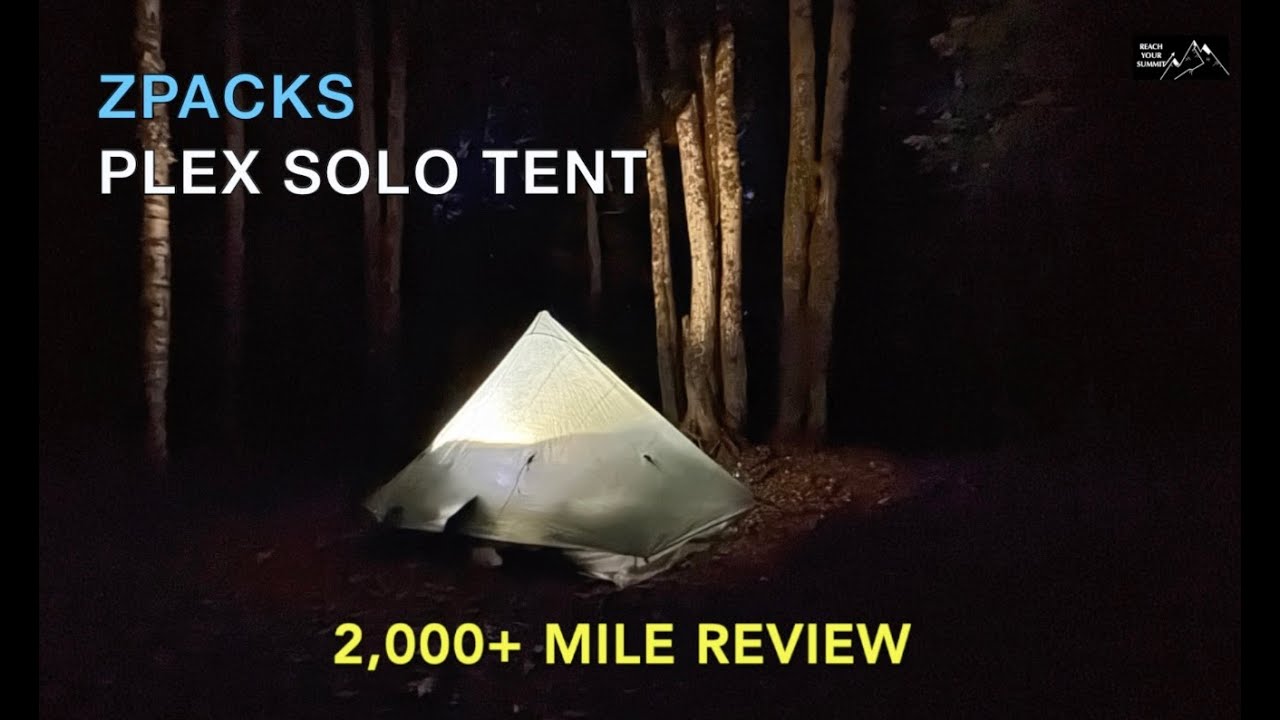 Обзор палатки ZPacks Plex Solo Tent 2000+ Mile