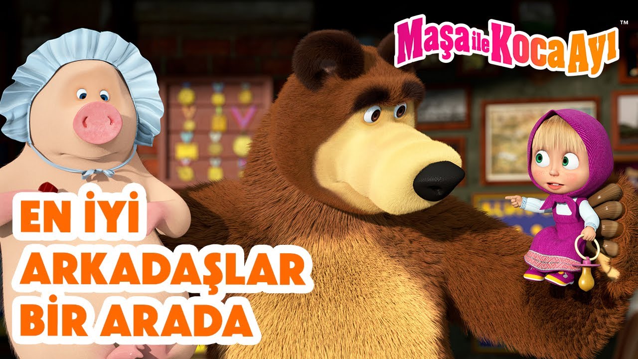 Maşa İle Koca Ayı 🤗 En iyi arkadaşlar bir arada 🌟💖 Masha and the Bear Turkey