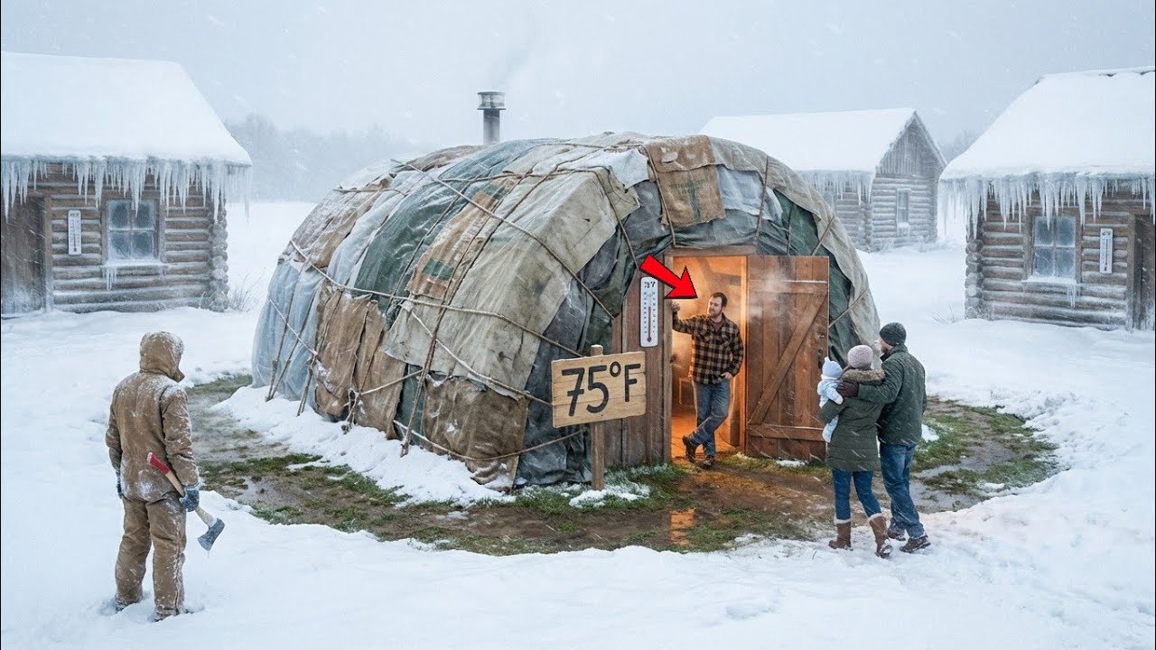 They Mocked His Tarp-Wrapped Quonset Hut—Until It Held 55° More Heat in the Worst Blizzard
