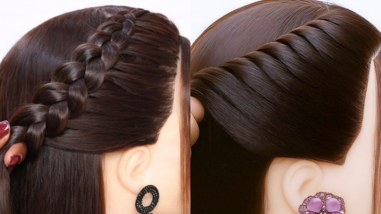 Easy hairstyle  - beautiful hairstyle for girls | new hairstyle | hairstyle for wedding