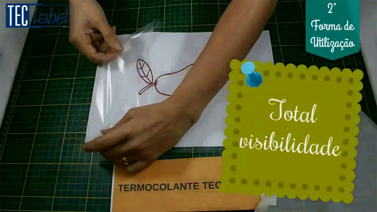 Termocolante definitivo TecLable - como usar