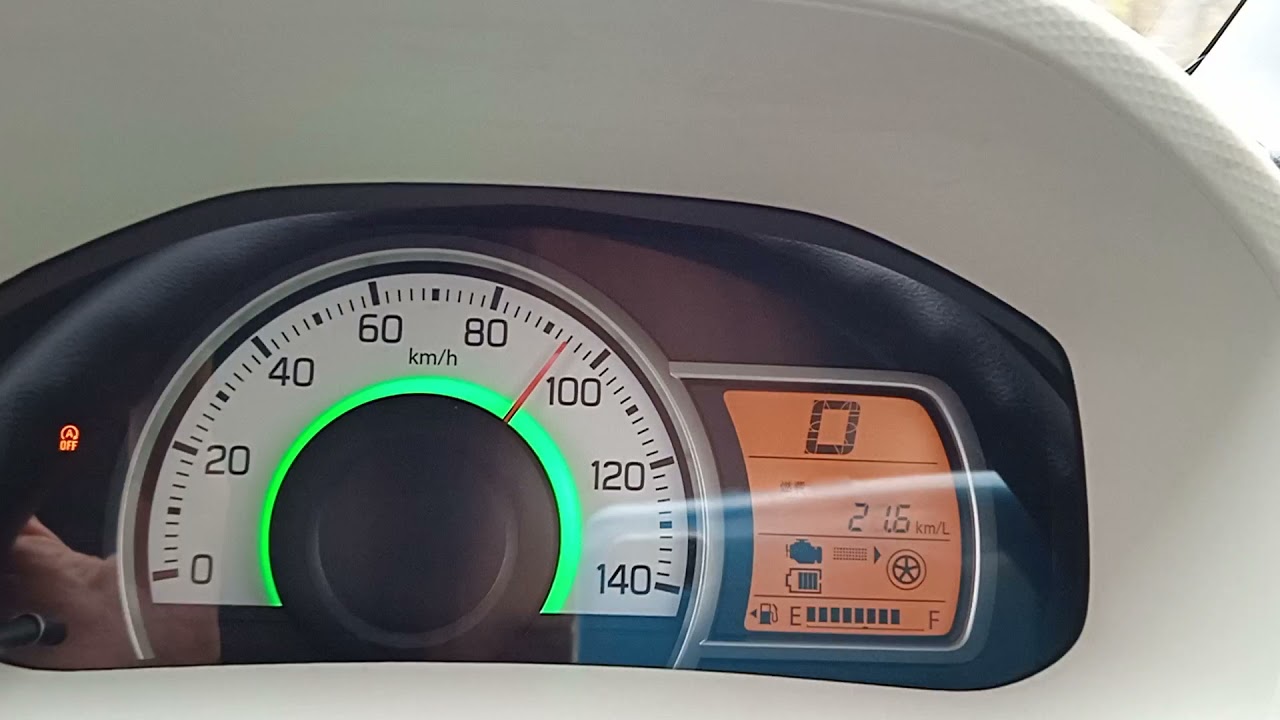 Suzuki Alto мгновенный расход трасса