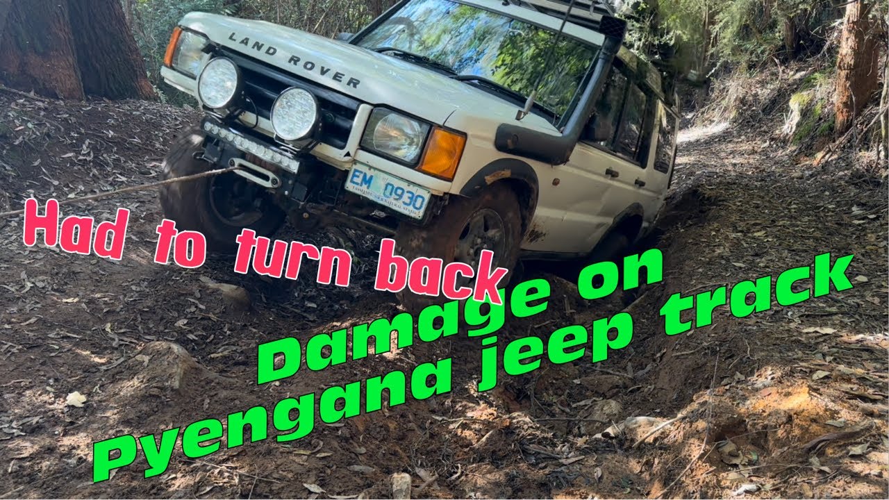 PYENGANA JEEP TRACK AND BRIDPORT TO BELLINGHAM TRACK