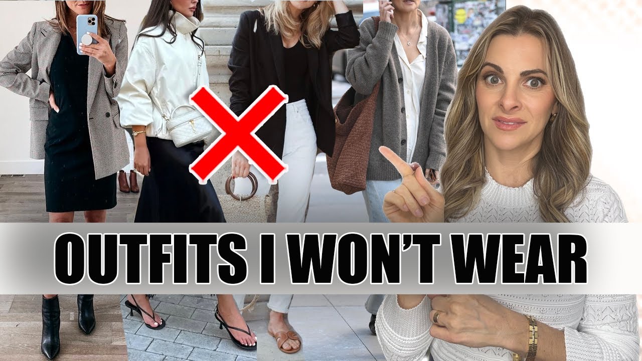 7 Outfits I Refuse to Wear in 2026 ('cause they look frumpy or dated or just not cute!)