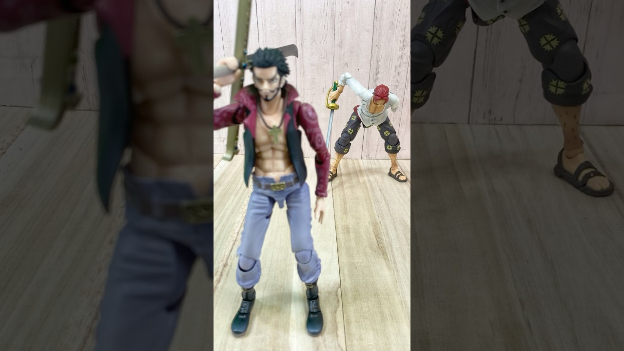両腕あるミホークが強すぎて嫌になるシャンクス【ワンピース】【フィギュアーツ】