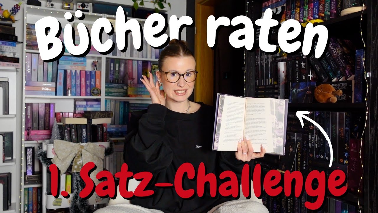 Erkenne ich meine Bücher nur am ersten Satz? 😯