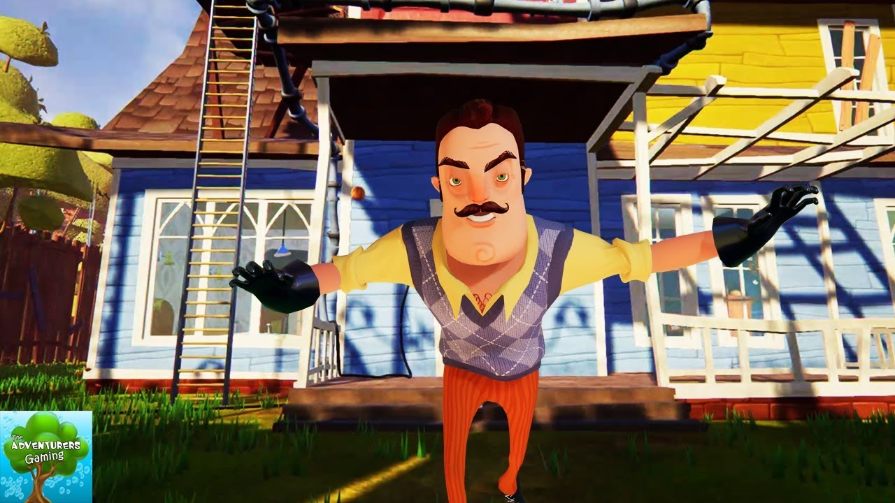 Trapped In Hello Neighbors Yard I The Adventurers Gaming