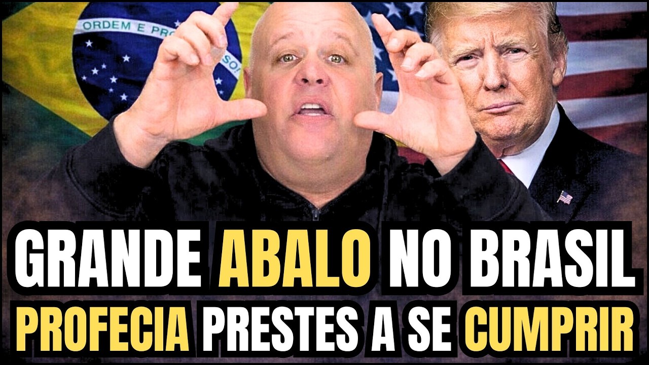AMERICANO TRAZ FORTE PROFECIA  PRESTES ACONTECER - GRANDE ABALO AO BRASIL