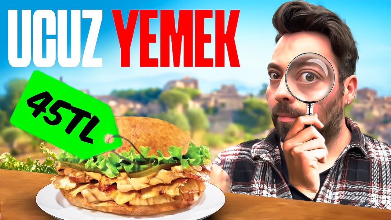 UCUZ VE LEZZETLİ YEMEK DEDEKTİFİ!