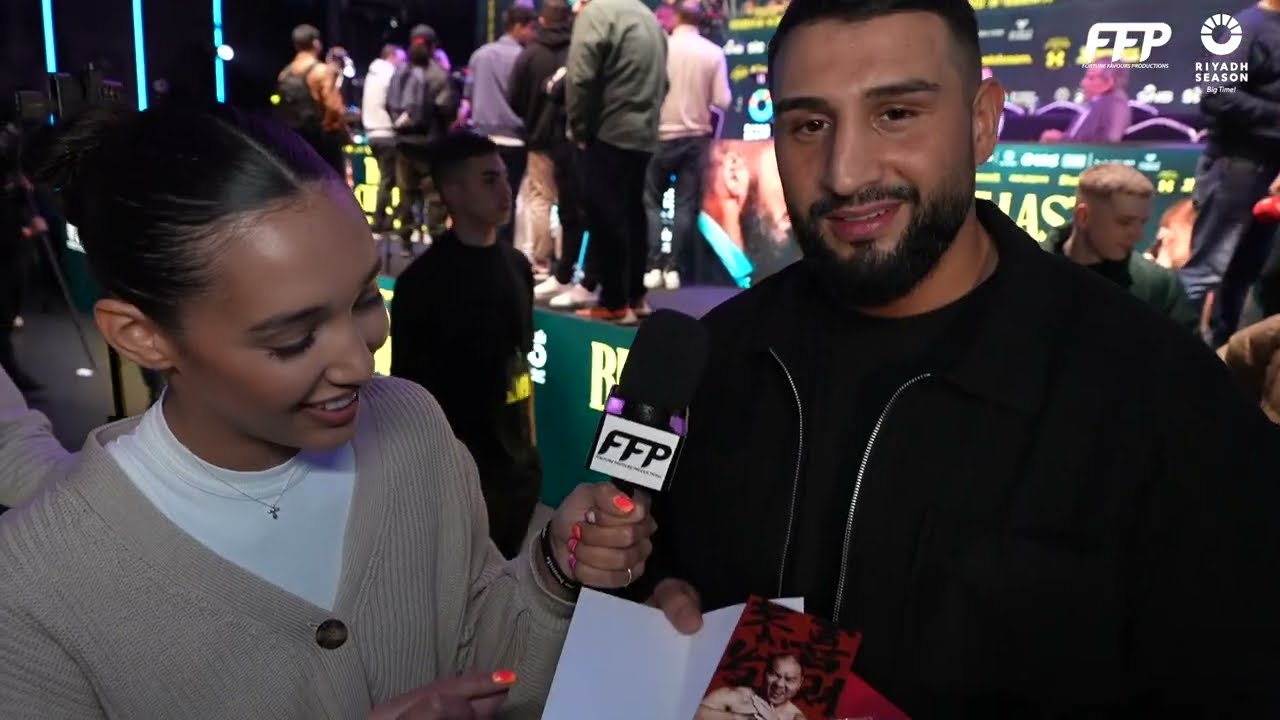 Agit Kabayel reveals GIFT from Zhang & WARNS him ahead of FEB FIGHT 22nd in RIYADH