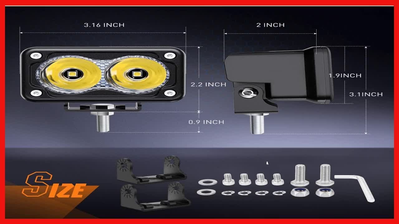 10° Super Spotlight: Bright, Durable LED Lighting for Every Adventure