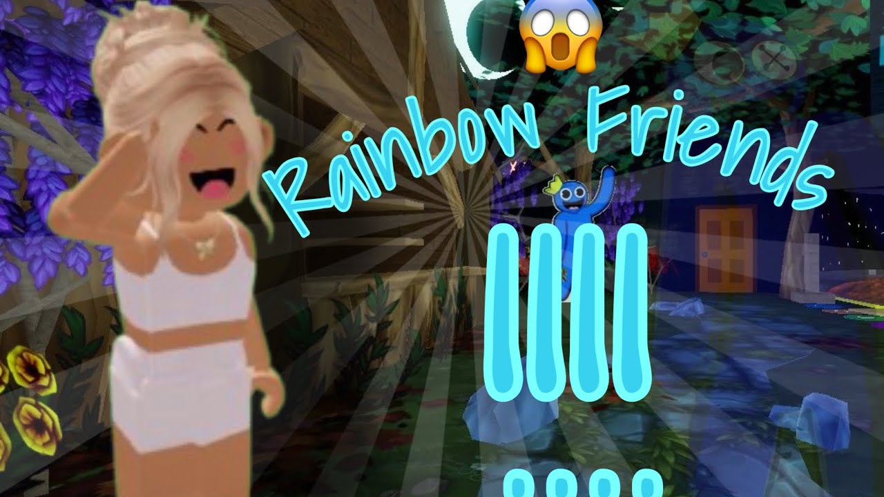 Playing rainbow friends [roblox]😱🌟⚡️💙💙💚💛