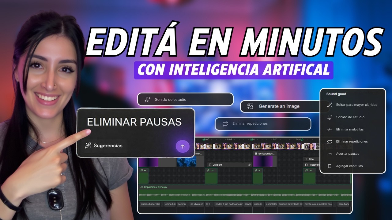Cómo Editar Videos 10x Más Rápido con IA | Tutorial Descript 2026