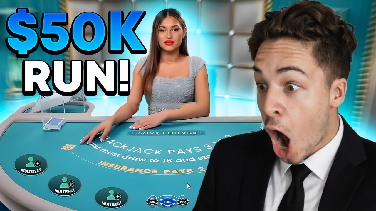 THE MOST INSANE RUN ON ONLINE BLACKJACK