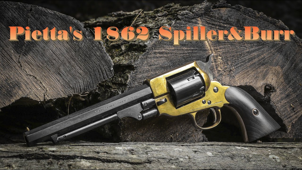 Перкуссионный револьвер Pietta 1862 Spiller & Burr