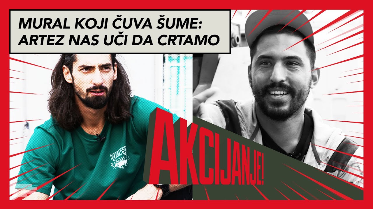 Crtanje murala s ARTEZ-om. Tema: KORENI BALKANA! | Akcijanje | S01EP07