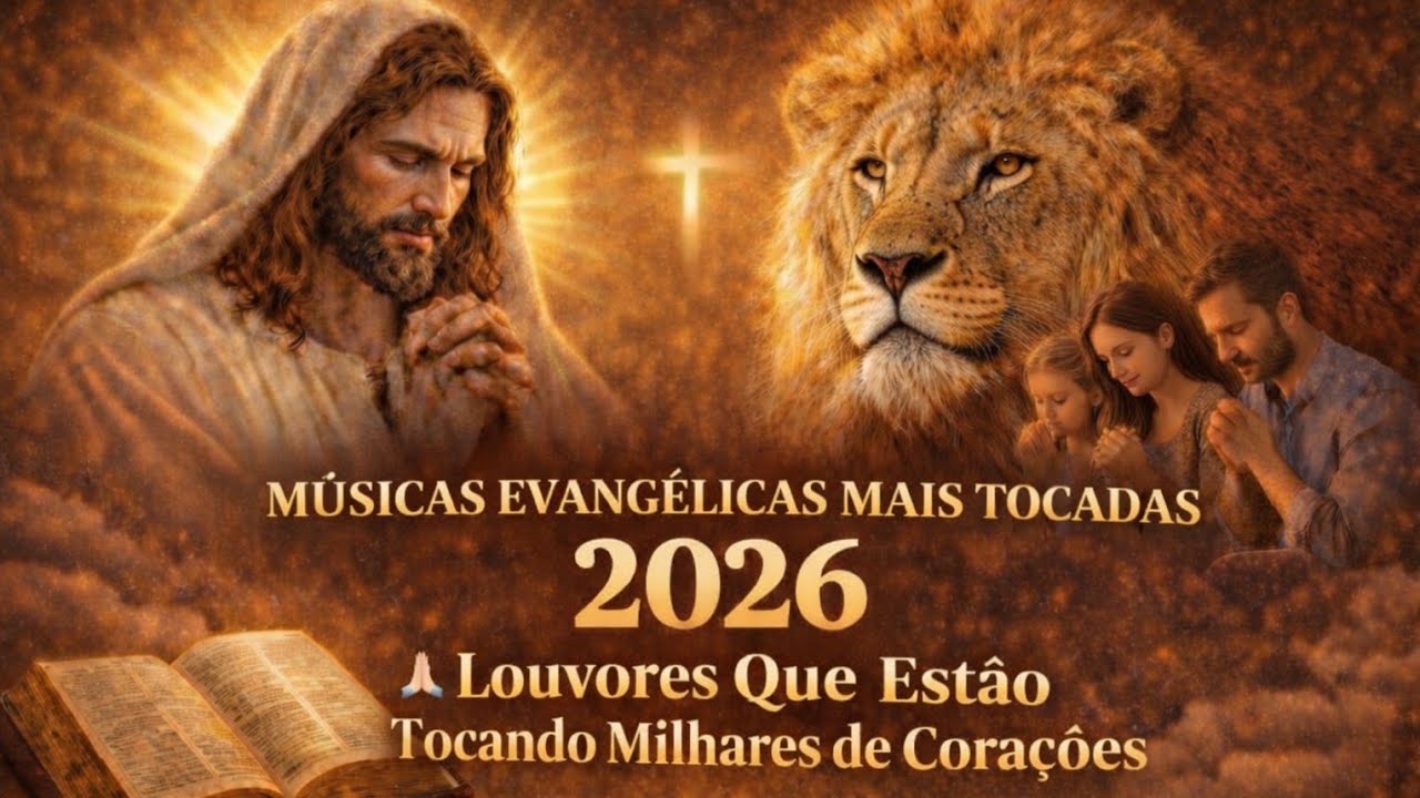 MÚSICAS EVANGÉLICAS MAIS TOCADAS 2026 🙏 Louvores Que Estão Tocando Milhares de Corações