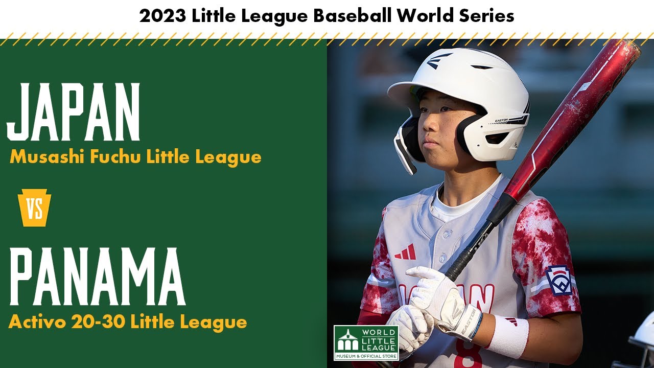 Japan vs Panama | 2023 Little League Baseball World Series: Game 27